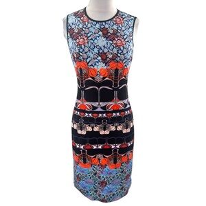 NWT Clover canyon floral bodycon neoprene dress sz S